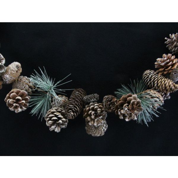 Natural Cone Fir Garland - 120cm